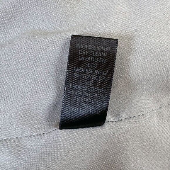 Rachel Roy Midi Sheath Tweed Dress Sz 2 Gray Wool 90s Office Siren Corpcore Chic - Picture 6 of 7